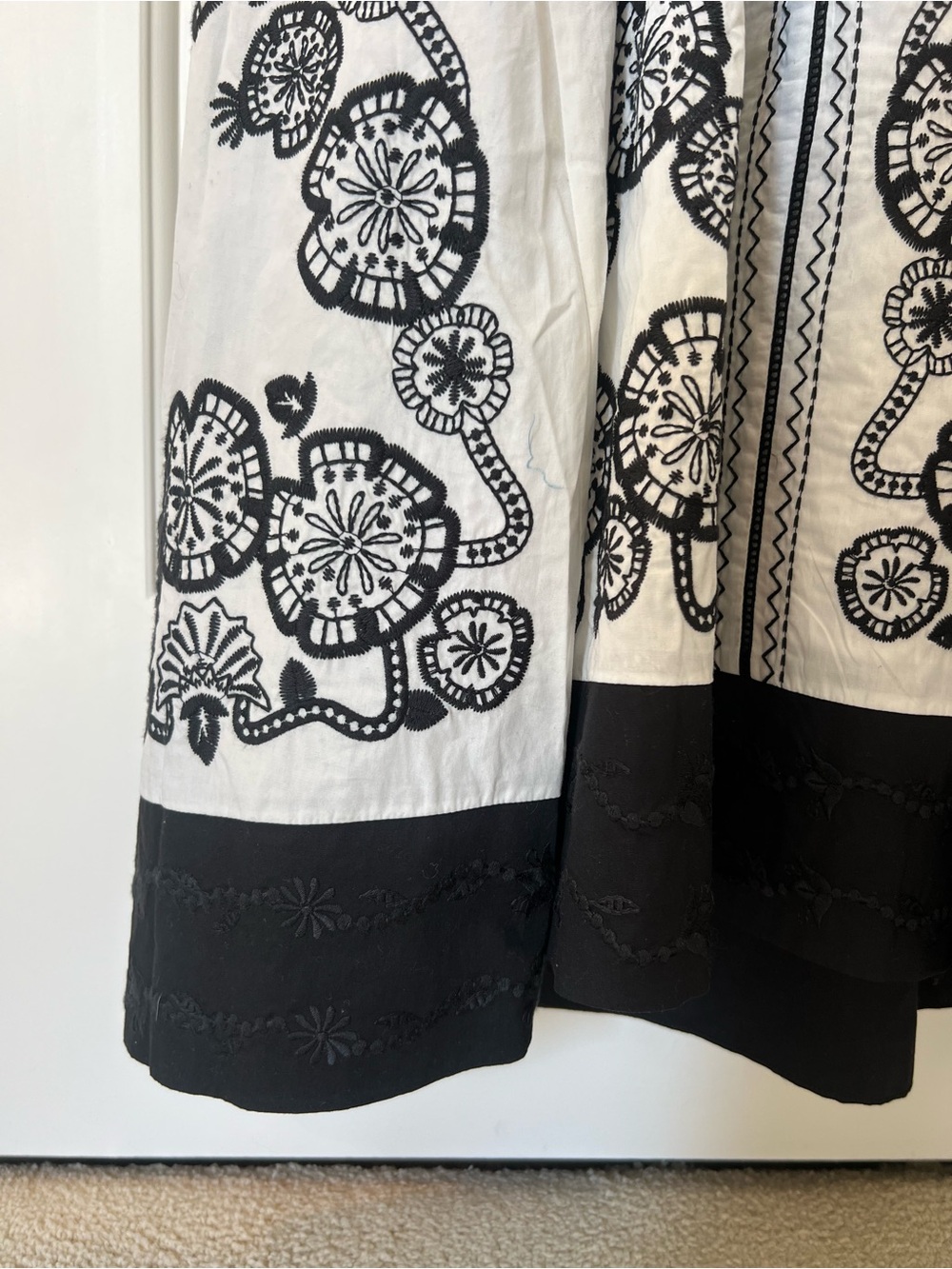 Johnny Was Mel Embroidered Midi Dress - Picture 12 of 12